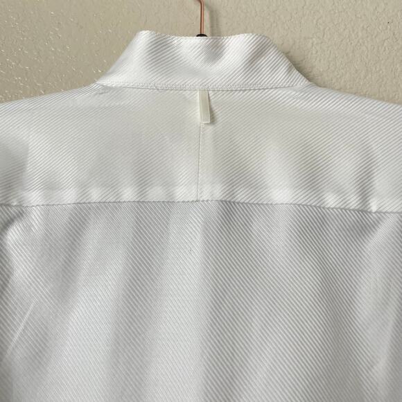 Eton Dress Shirt Mens Size 17.5/44 White Tuxedo Button Up Long Sleeve Cotton NWT - Picture 10 of 15